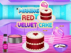 بازی Making Red Velvet Cake آنلاین