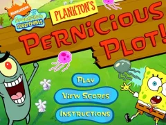 بازی Plankton's Pernicious Plot آنلاین