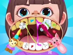 بازی Baby Hospital Dentist Caring آنلاین