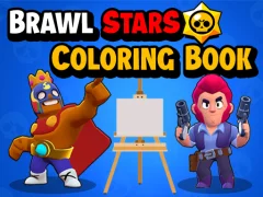 بازی Brawl Stars Coloring Books آنلاین
