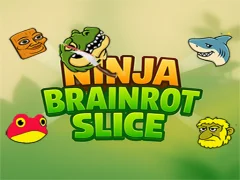 بازی Ninja brainrot Slice آنلاین