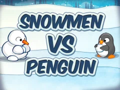 بازی Snowmen vs Penguin آنلاین