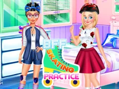 بازی BFF Skating Practice آنلاین