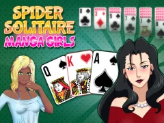 بازی Spider Solitaire Manga Girls آنلاین