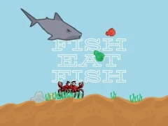 بازی Fish eat fish 2 player آنلاین