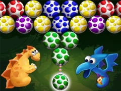 بازی Dino Eggs Bubble Shooter آنلاین