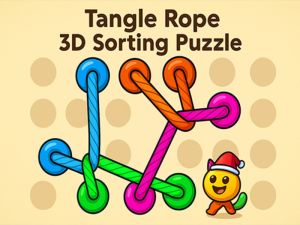 بازی ﻝﺯﺎﭘ ﯼﺯﺎﺳ ﺐﺗﺮﻣ :Tangle Tangle 3D ﺏﺎﻨﻃ آنلاین