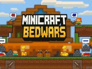 بازی Minecraft Bedwars آنلاین