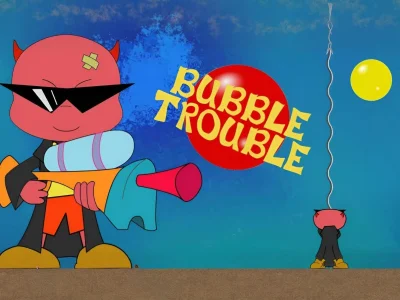 بازی Bubble Trouble آنلاین