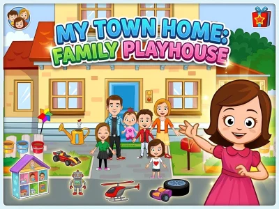 بازی My Town Home: Family Playhouse آنلاین