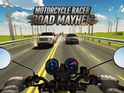 بازی Motorcycle Racer: Road Mayhem آنلاین