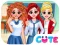 بازی BFF Princess Back To School آنلاین