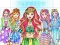 بازی Girl Coloring Dress Up Games آنلاین