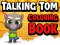 بازی Talking Tom Coloring Books آنلاین