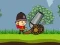 بازی Cannons and Soldiers mountain offense آنلاین