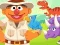 بازی 123 Sesame Street: Ernie's Dinosaur Day Care آنلاین