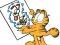بازی Garfield connects the dots آنلاین