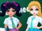 بازی Jacqueline and Eliza School Bag Design Contest آنلاین