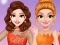 بازی Princesses Ice Skating Dress Up آنلاین