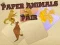 بازی Paper Animals Pair آنلاین