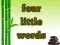 بازی Four Little Words آنلاین