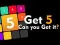بازی Get 5 آنلاین