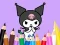 بازی Coloring Book: Kuromi Carries Bag آنلاین