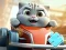 بازی Jigsaw Puzzle: Cat Racing Driver آنلاین