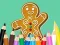 بازی Coloring Book: Gingerbreads آنلاین