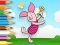 بازی Coloring Book: Piglet Holds Toy Windmill آنلاین