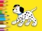 بازی Coloring Book: Cute Spotted Dog آنلاین