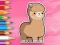 بازی Coloring Book: Cute Alpaca آنلاین