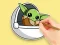 بازی Coloring Book: Master Yoda آنلاین