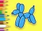 بازی Coloring Book: Balloon Puppy آنلاین