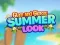 بازی Glam And Glossy Summer Look آنلاین