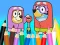بازی Coloring Book: Bluey Flossing Grannies آنلاین
