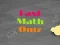بازی Fast Math Quiz آنلاین