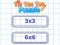 بازی Tic Tac Toe Puzzle آنلاین