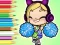 بازی Coloring Book: Avatar World Cheerleader آنلاین
