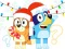 بازی Kids Quiz: Bluey Christmas Quiz آنلاین