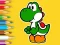 بازی Coloring Book: Yoshi Fishing Day آنلاین