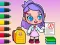 بازی Coloring Book: Avatar School Day آنلاین