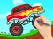 بازی Coloring Book: Monster Truck آنلاین