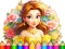 بازی Coloring Book: Flower Dress Up آنلاین