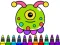 بازی Coloring Book: Alien آنلاین