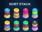بازی Sort Stack color Hoop Game آنلاین