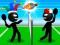 بازی Stickman Sports Badminton آنلاین