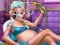 بازی Pregnant Ice Queen Bath Care آنلاین