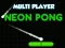 بازی Neon Pong Multi Player آنلاین