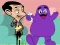 بازی When Mr Bean meet Grimace آنلاین